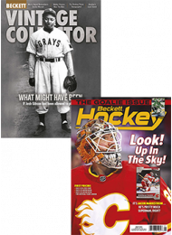 Beckett Vintage Collector and Beckett Hockey